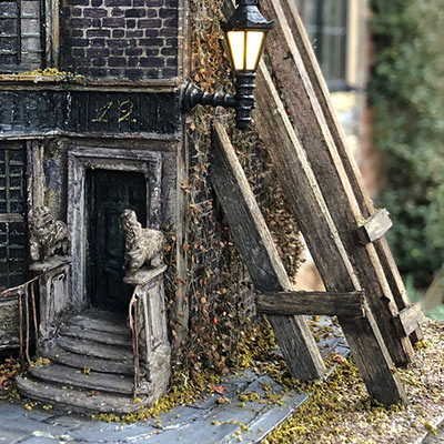 1:48 scale Clennam House from the BBC’s Little Dorrit