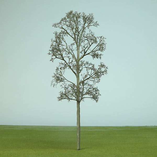 Model tree with seafoam foliage