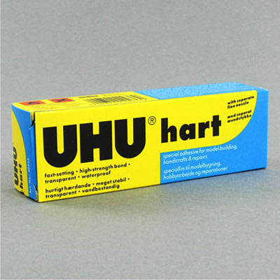 UHU Hart adhesive for balsa wood and wooden materials