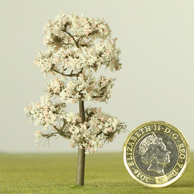 60mm cherry blossom model tree