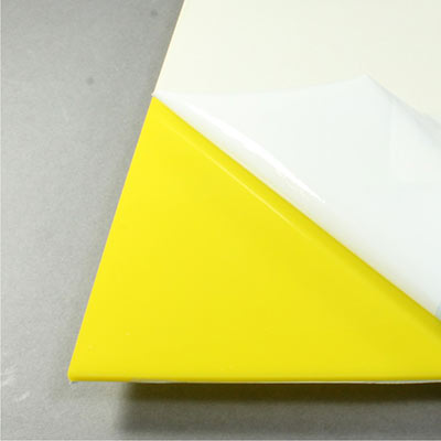 Yellow acrylic sheet