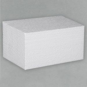polystyrene blocks