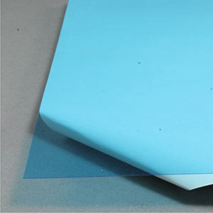Blue acetate sheet