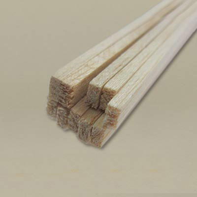 Balsa wood for model making 3.0 x 6.0mm