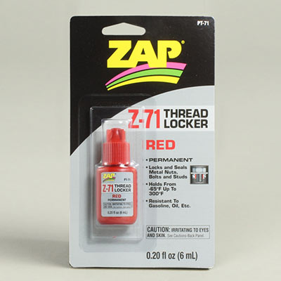 Pacer Red Z-71 Thread Locker