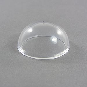 38.1mm clear acrylic dome