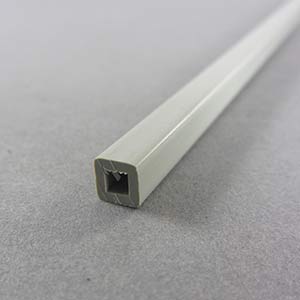 6.4mm ABS square tube