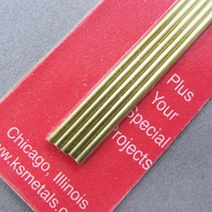1.2mm brass rod for model making projects