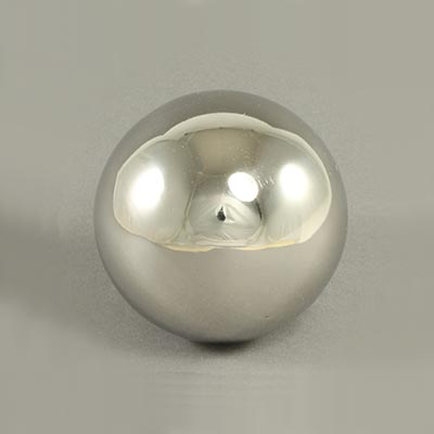 Hollow steel balls