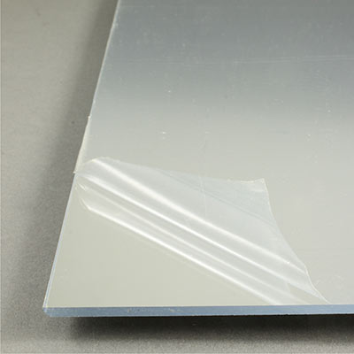 Silver mirrored acrylic