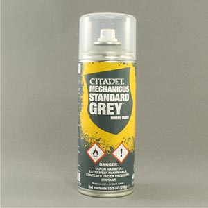 Mechanicus standard grey Citadel spray paint