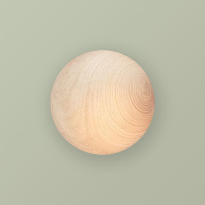 50mm wooden ball