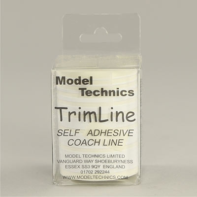 White TrimLine Self-Adhesive Coach Lines