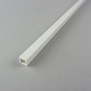 4mm 0.5 wall ASA square tube