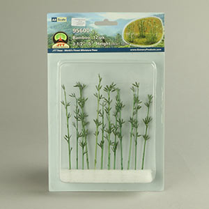 Miniature bamboo plants