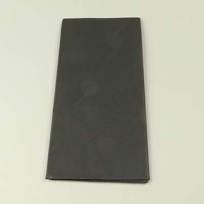 Black tissue paper