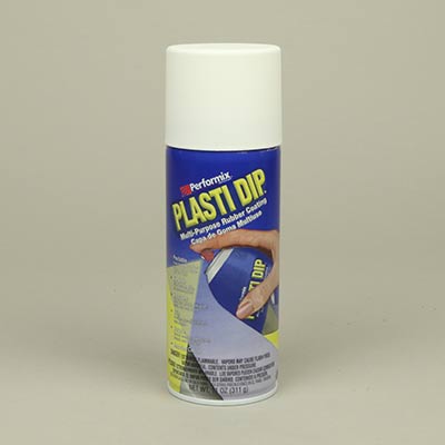 White Plasti Dip aerosol spray