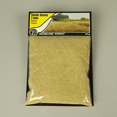 4mm - with Make Your Day Paintbrushes and 12mm 7mm Pack of 4 Straw 2mm Woodland Scenics Static Grass Field System 