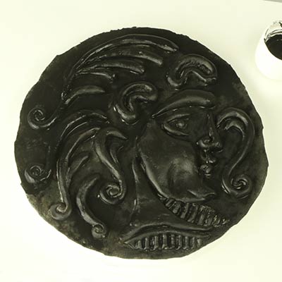 Hexflex (black!) on foamclay & plastazote