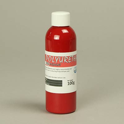 Red polyurethane pigment
