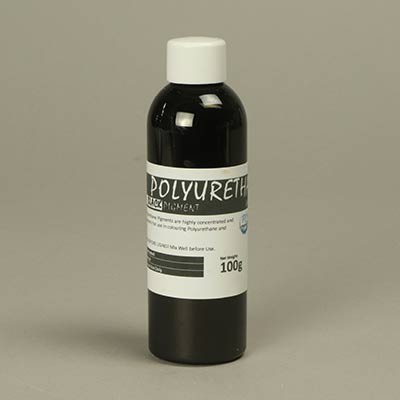 Black polyurethane pigment