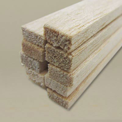 Balsa wood for model making 5.0 x 9.0mm