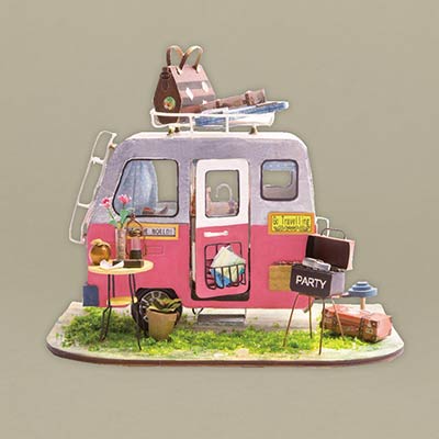 DIY Miniature Camping Car House Kit