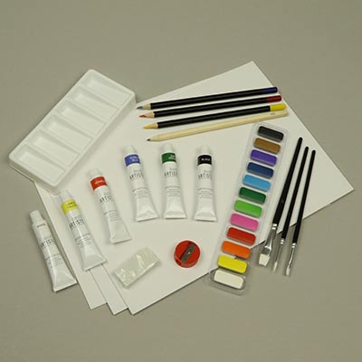 Watercolour paint starter kit