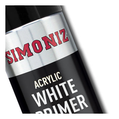 Simoniz Acrylic White Spray Primer
