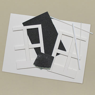 PALIGHT® Grey PVC Foam Board Foamex sheets Sizes A4 & A3 