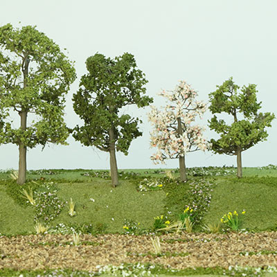 Model trees for scenic model making