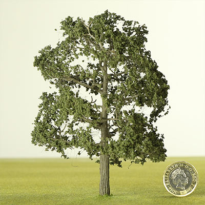 175mm dark green model tree