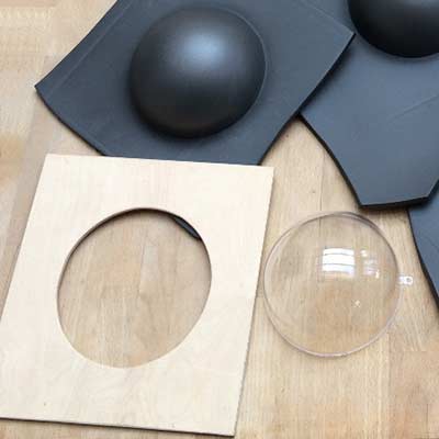 EVA foam shield kit for cosplay, LARP & prop making