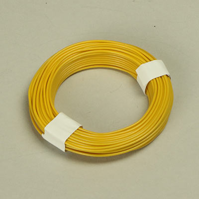 0.5mm yellow single core electrical wire