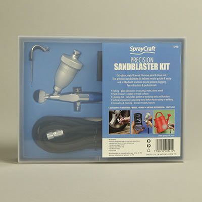Precision sandblaster kit