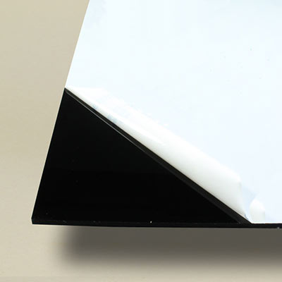 Black gloss acrylic sheet