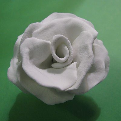 How to make a rose from Newclay Air Dough
