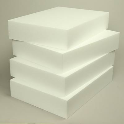 White styrofoam sheet for model making