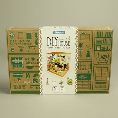 DIY Miniature Locus's Sitting Room House Kit