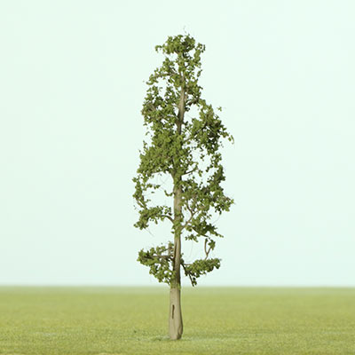 85mm medium green narrow model tree