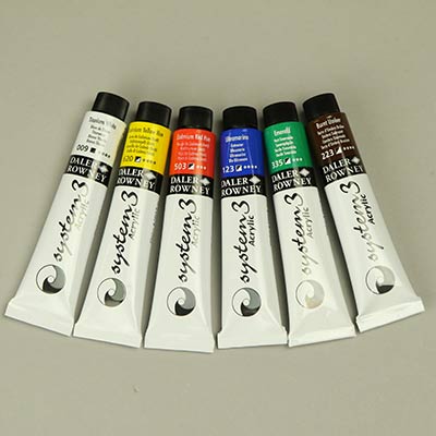 Daler-Rowney System 3 introduction acrylic paint set