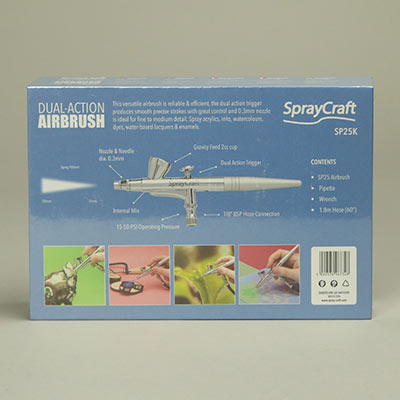 Spraycraft SP25K Dual-Action Airbrush