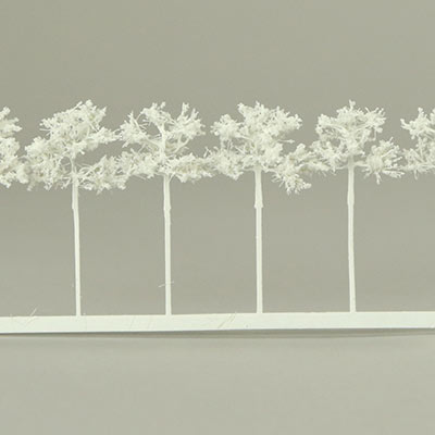 25mm white model tree
