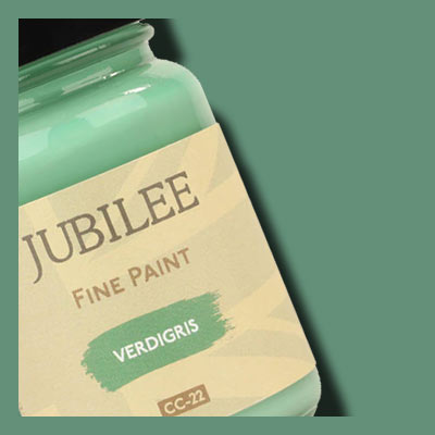 Verdigris Jubilee acrylic paint