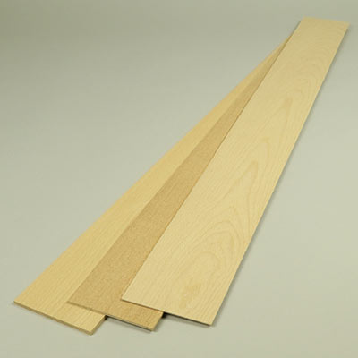 Sheets of beech wood for model makers