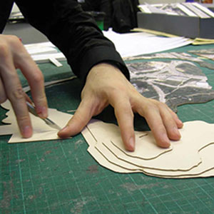 Finnboard for architectural modelmaking