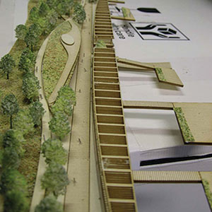 Finnboard for architectural modelmaking