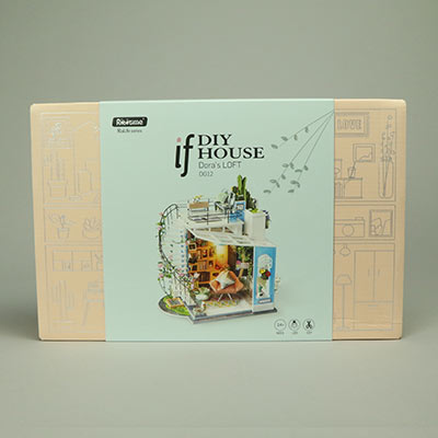 Dora's Loft DIY Miniature Dollhouse Kit