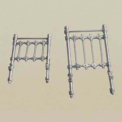Phoenix miniatures 1:24 small bed ends