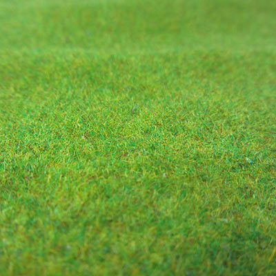 Spring coloured grass mats for model making